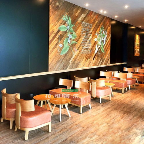 杭州咖啡店與酒店實木桌椅定制配套方案及圖片展示